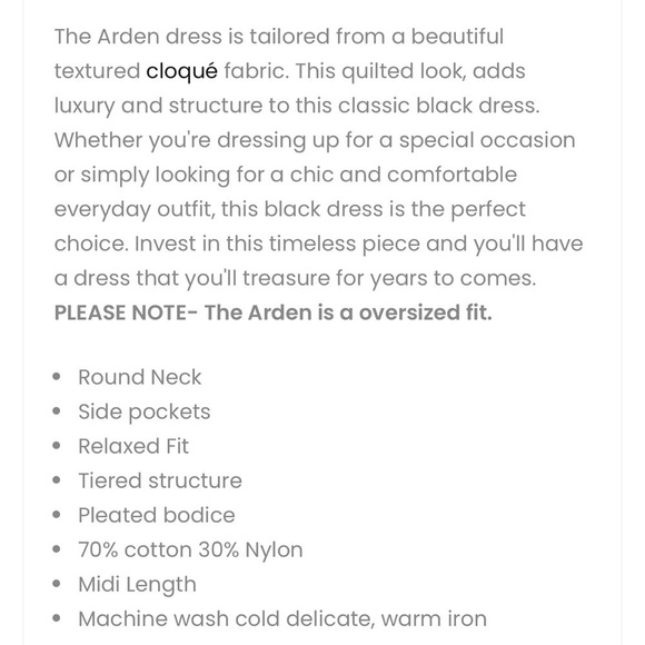 Wyatt Wylde Arden Dress Black SzL - Picture 4 of 9